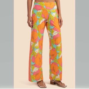 NWT Trina Turk Playa De Flor beach cover up pants